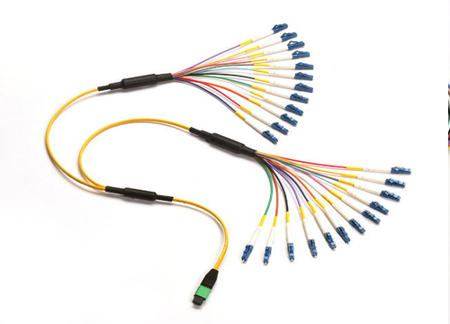 Cables troncales ópticos MPO-LC SM OM3 12 núcleos, 24 núcleos, 96 núcleos y 144 núcleos