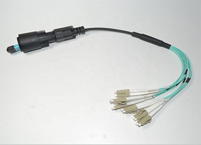 MPO MTP IPFX fibra óptica impermeable Patchcord Compatible con conector Fullaxs