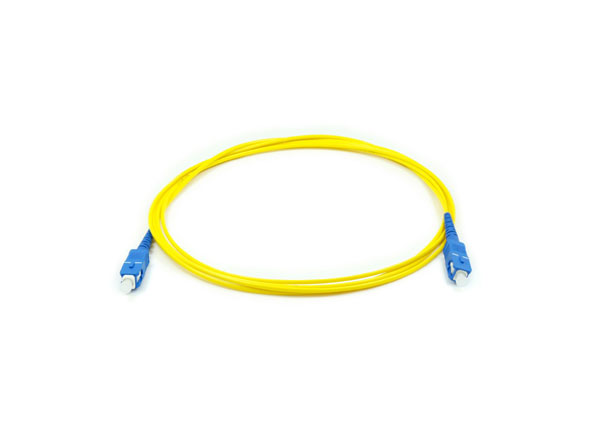 Cables de puente de fibra óptica Patchcord SC/UPC-SC/UPC, fibra Simplex OS2 9/125um G657B de 3,0mm