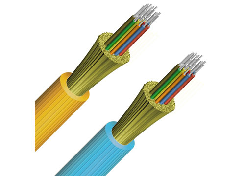 Cables de conducto de soplado de aire con tubo de espejo | GCYFXTY fibra óptica Bable 6 núcleos monomodo G652D HDPE