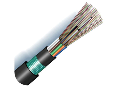 Conducto subterráneo al aire libre GYFTY53 Cable de fibra óptica 8 núcleos no metal miembro Central tubo suelto PE