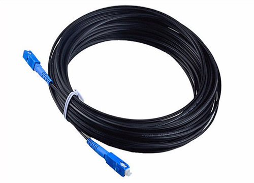 Cable de conexión de fibra óptica SC-SC, Cable de conexión Simplex SM MM G657A LSZH negro