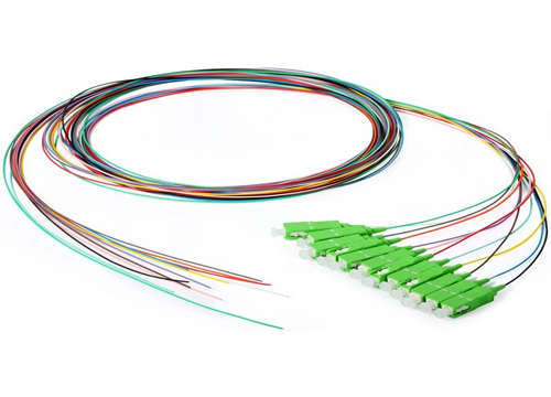 12 colores fibras a granel Latiguillos de fibra óptica SC APC 0,9mm LSZH PVC SM MM
