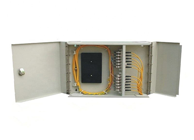 Puertas duales de montaje en pared de fibra 12 puertos de montaje con adaptador de fibra óptica FC | Fibra Pigtail FC