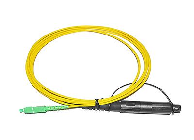 Conector de fibra óptica Patchcord de un solo modo SC APC exterior FTTH
