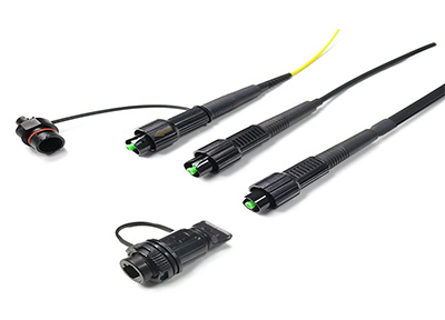 FTTX al aire libre fibra óptica parche cable Mini SC conector SM MM
