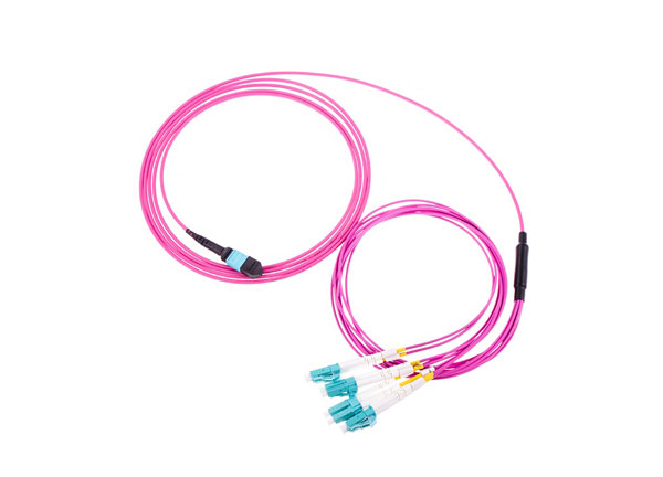 Cable de fibra para centro de datos MTP/MPO | MPO-LC de fibra óptica OM3 12 fibras