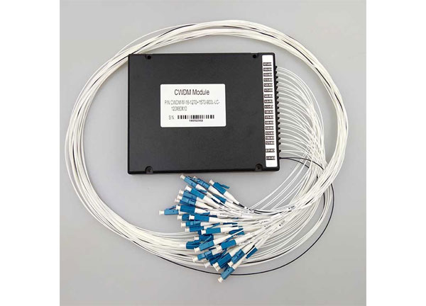Equipo de transmisión de fibra óptica Demux CWDM Mux de fibra Dual de 16 canales