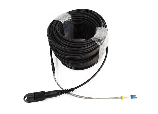 PDLC Patchcord de 7,0mm a PDLC puente de fibra óptica blindado FTTA IP67 conjunto de Cable al aire libre