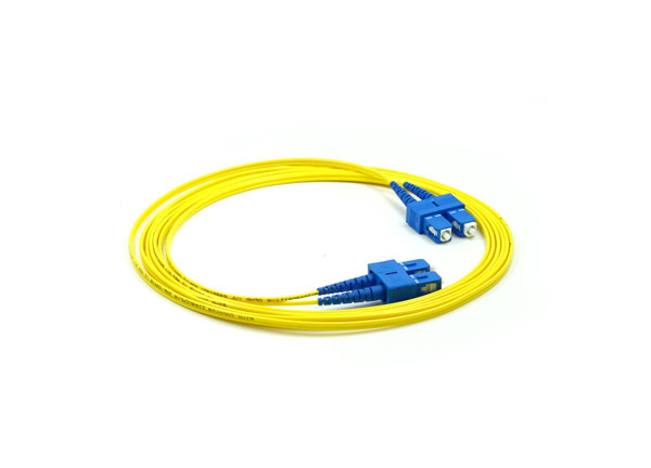 Cable de conexión de fibra óptica SC/UPC-SC/UPC Duplex OS2 9/125um G657A2 fibra de 3,0mm