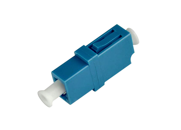 Acoplador adaptador de fibra óptica LC/upc-lc/UPC Simplex monomodo azul