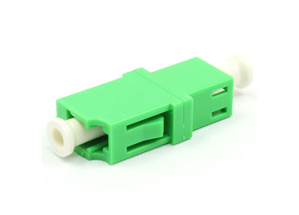 LC/apc-lc/APC fibra óptica manga de acoplamiento Simplex modo único verde