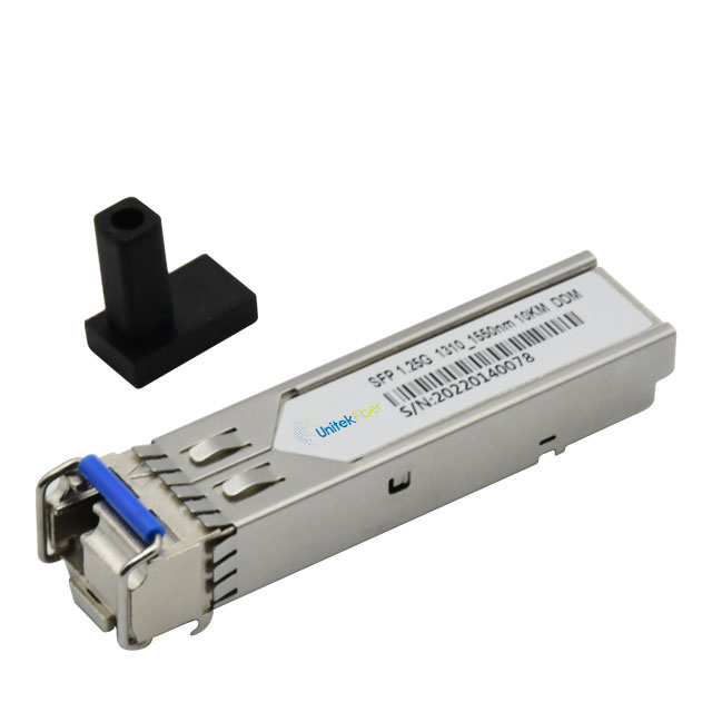 Módulo SFP transceptor óptico BIDI 1,25G DDM 10KM TX1310-RX1550nm SMF LC Compatible Cisco | Philips