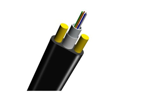 Mini Span ADSS Cable de fibra óptica GYFXTBY 12-24 fibras planas gota autoportante GYFXTY