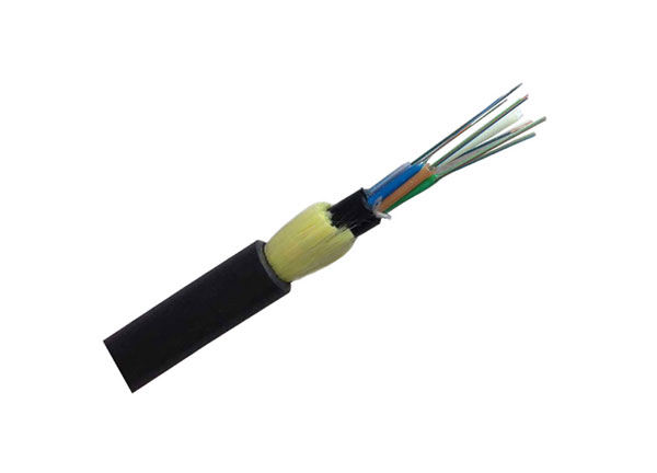 Cable de fibra óptica ADSS | Cable de fibra óptica autoportante totalmente dieléctrico 100m 200m doble chaqueta PE