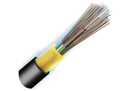 Cable aéreo de fibra óptica | Cables de fibra GYFTY para exteriores, tubo suelto no blindado, 12 núcleos, G652D, chaqueta PE
