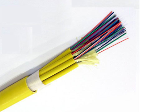 Cable de fibra óptica de varios núcleos para interiores GJFJV 12 núcleos 0,6mm 0,9mm FRP PVC o LSZH