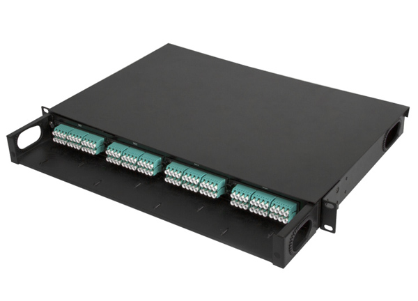 Suministro fijo MPO MTP parche Panel OM3 96 núcleos fibra óptica terminación caja