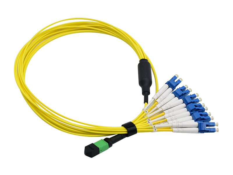 Cable Fibra Óptica Monomodo MPO/MTP, 12 Fibras OS2 Tipo B